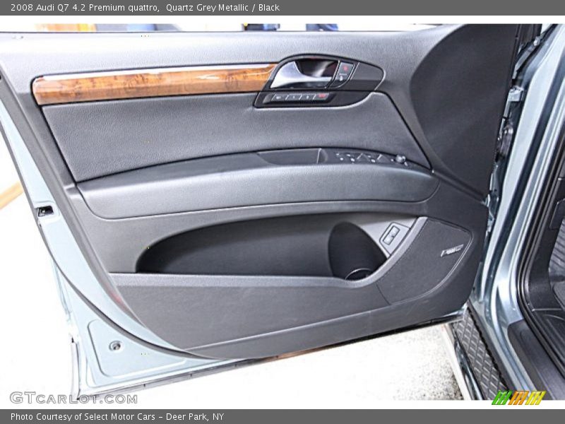 Quartz Grey Metallic / Black 2008 Audi Q7 4.2 Premium quattro