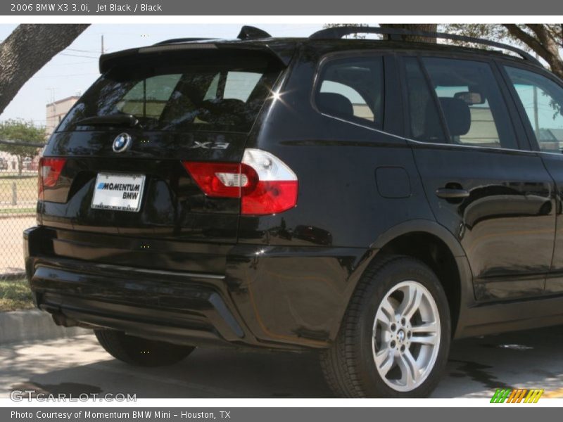 Jet Black / Black 2006 BMW X3 3.0i