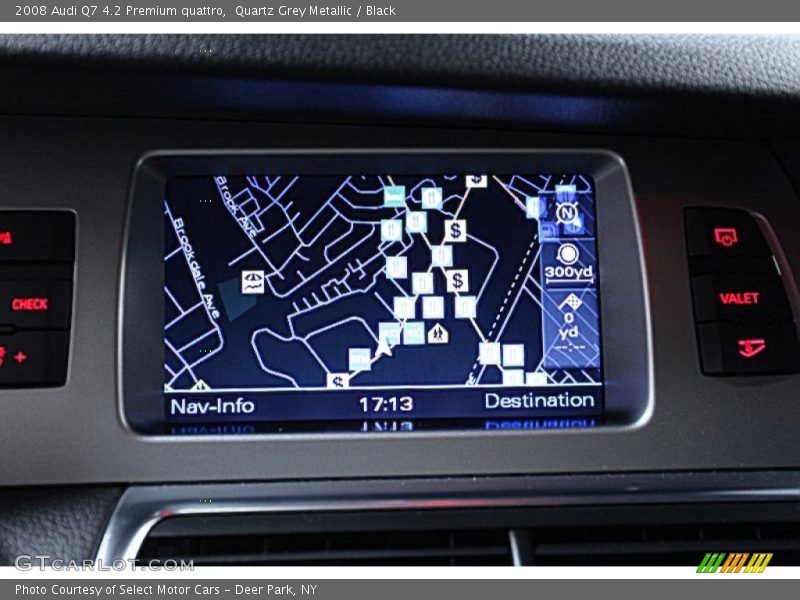 Quartz Grey Metallic / Black 2008 Audi Q7 4.2 Premium quattro