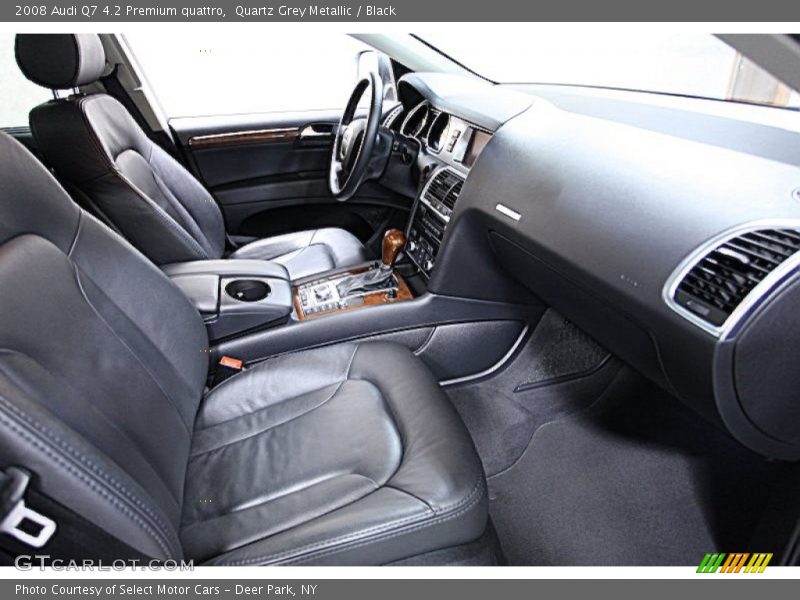 Quartz Grey Metallic / Black 2008 Audi Q7 4.2 Premium quattro