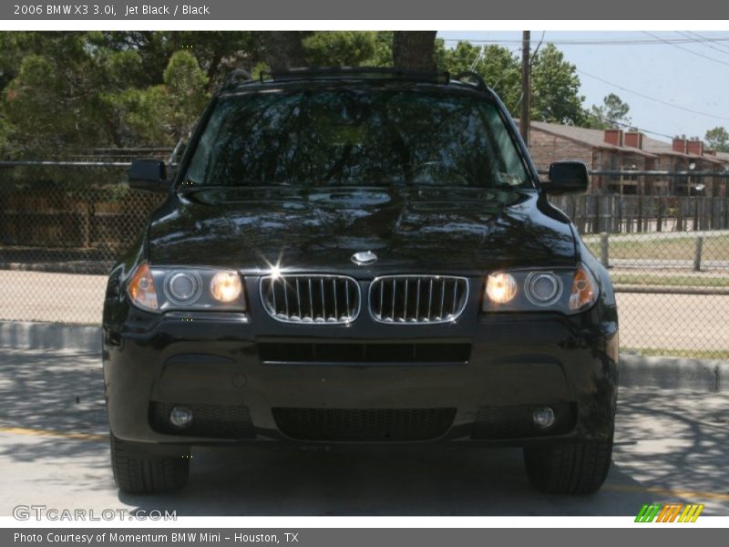 Jet Black / Black 2006 BMW X3 3.0i