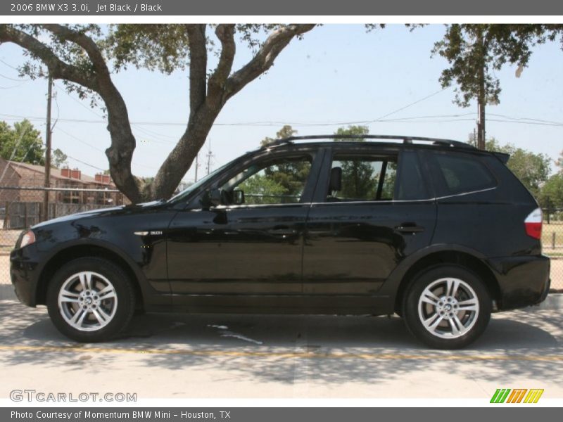 Jet Black / Black 2006 BMW X3 3.0i