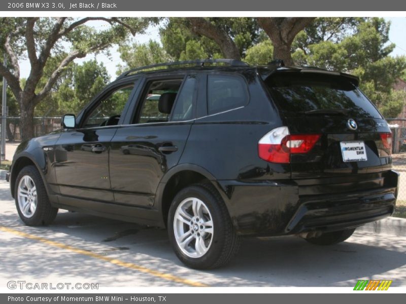 Jet Black / Black 2006 BMW X3 3.0i