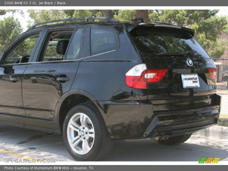 Jet Black / Black 2006 BMW X3 3.0i