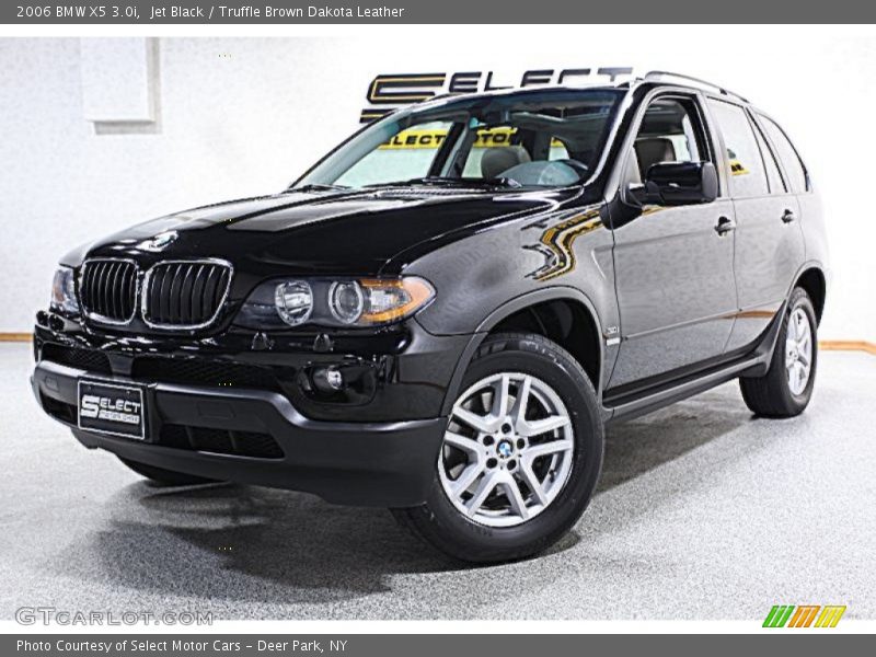 Jet Black / Truffle Brown Dakota Leather 2006 BMW X5 3.0i