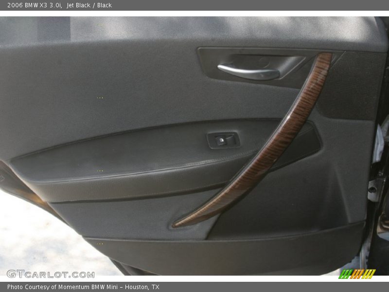 Jet Black / Black 2006 BMW X3 3.0i