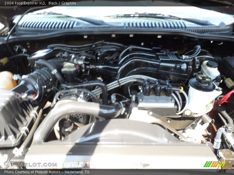 Black / Graphite 2004 Ford Explorer XLS