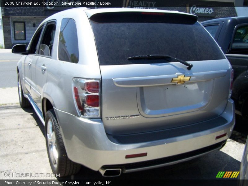 Silverstone Metallic / Ebony 2008 Chevrolet Equinox Sport