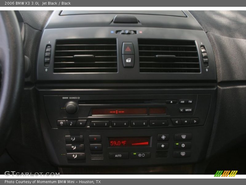 Jet Black / Black 2006 BMW X3 3.0i