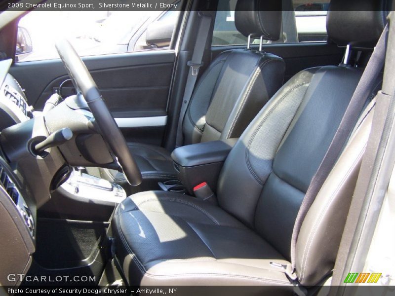  2008 Equinox Sport Ebony Interior