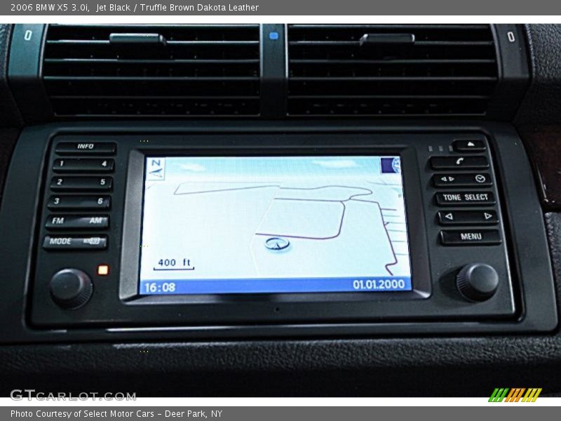 Jet Black / Truffle Brown Dakota Leather 2006 BMW X5 3.0i