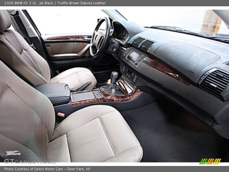 Jet Black / Truffle Brown Dakota Leather 2006 BMW X5 3.0i