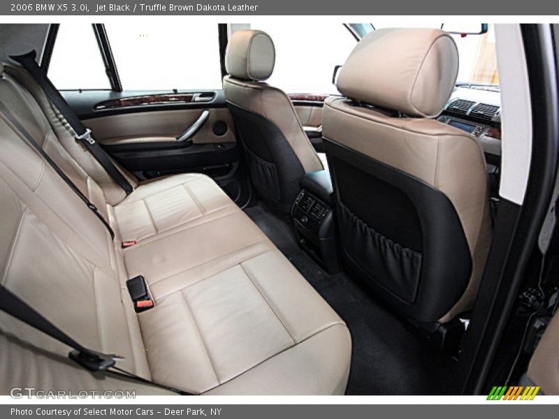 Jet Black / Truffle Brown Dakota Leather 2006 BMW X5 3.0i