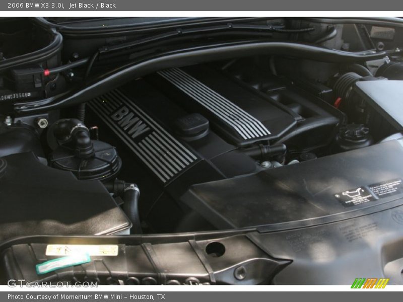 Jet Black / Black 2006 BMW X3 3.0i