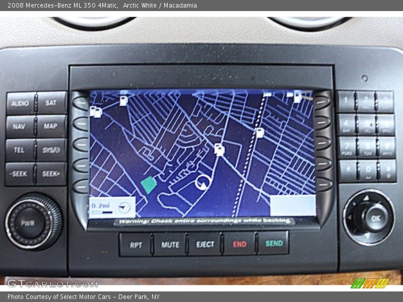 Arctic White / Macadamia 2008 Mercedes-Benz ML 350 4Matic