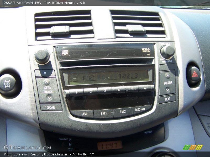 Classic Silver Metallic / Ash 2008 Toyota RAV4 4WD