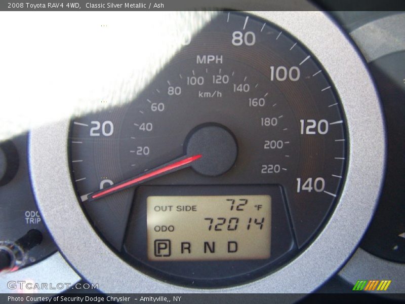 Classic Silver Metallic / Ash 2008 Toyota RAV4 4WD