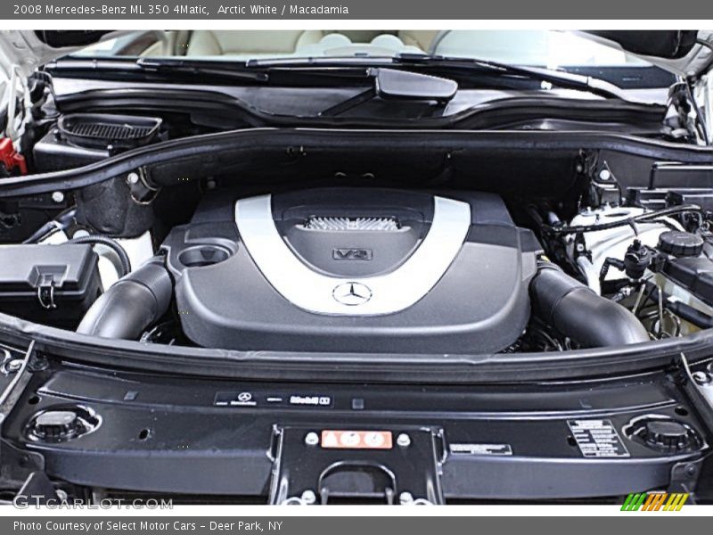 Arctic White / Macadamia 2008 Mercedes-Benz ML 350 4Matic