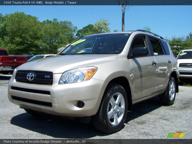 Beige Metallic / Taupe 2006 Toyota RAV4 V6 4WD