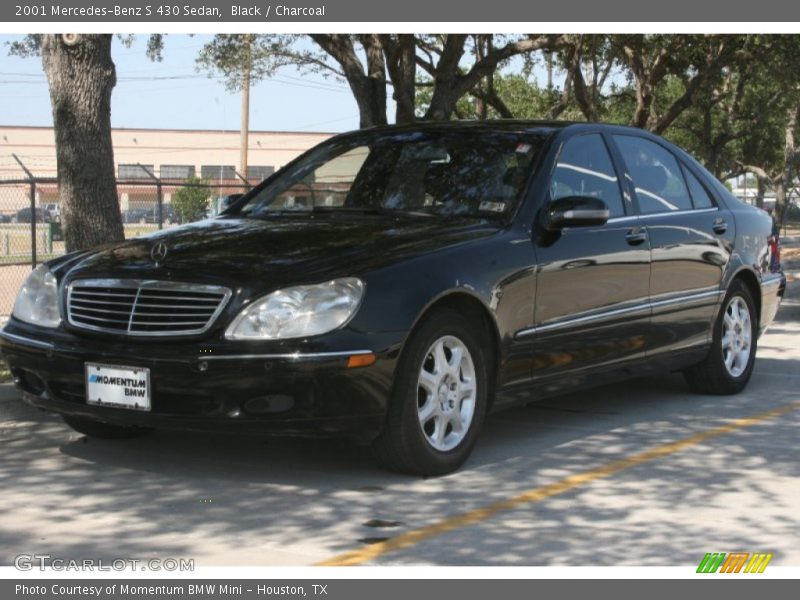 Black / Charcoal 2001 Mercedes-Benz S 430 Sedan