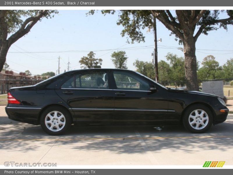 Black / Charcoal 2001 Mercedes-Benz S 430 Sedan