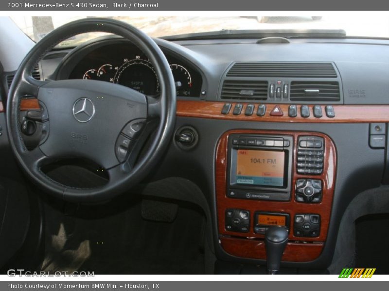 Black / Charcoal 2001 Mercedes-Benz S 430 Sedan