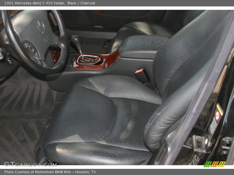 Black / Charcoal 2001 Mercedes-Benz S 430 Sedan