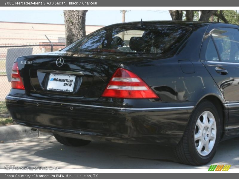 Black / Charcoal 2001 Mercedes-Benz S 430 Sedan