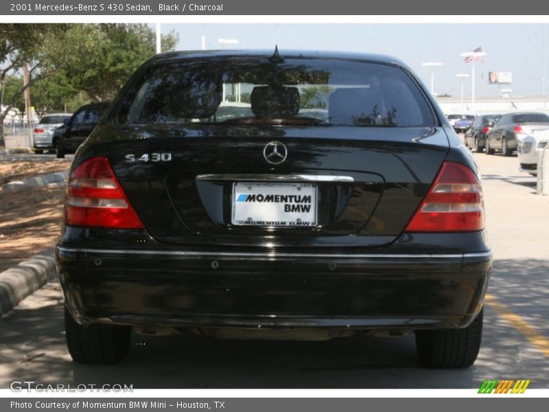 Black / Charcoal 2001 Mercedes-Benz S 430 Sedan