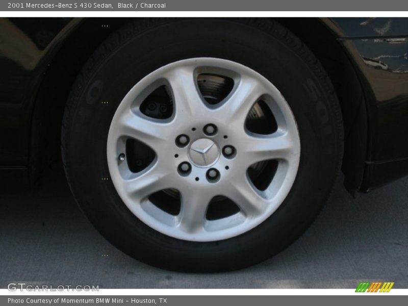 Black / Charcoal 2001 Mercedes-Benz S 430 Sedan