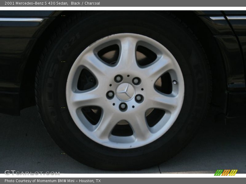 Black / Charcoal 2001 Mercedes-Benz S 430 Sedan