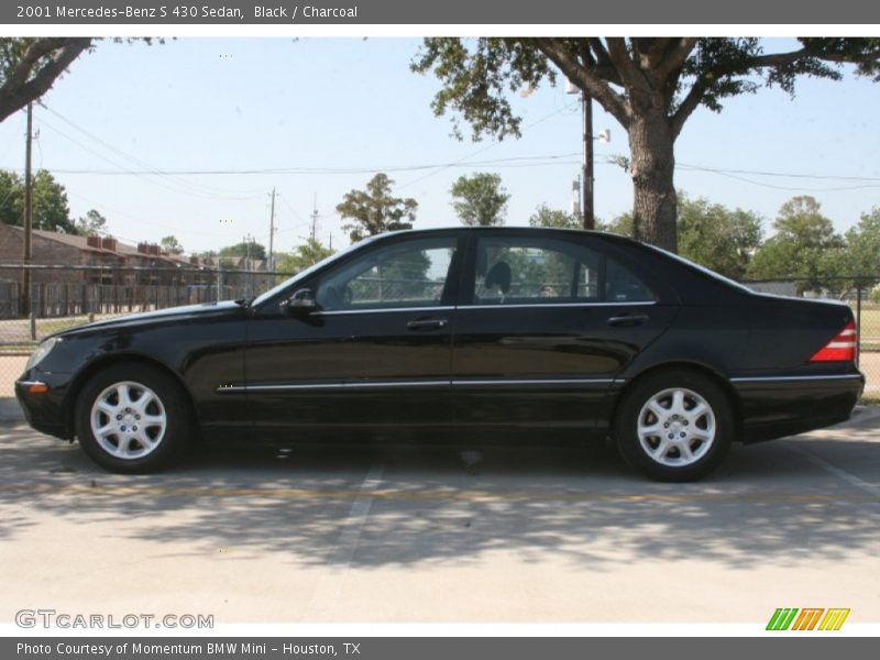 Black / Charcoal 2001 Mercedes-Benz S 430 Sedan