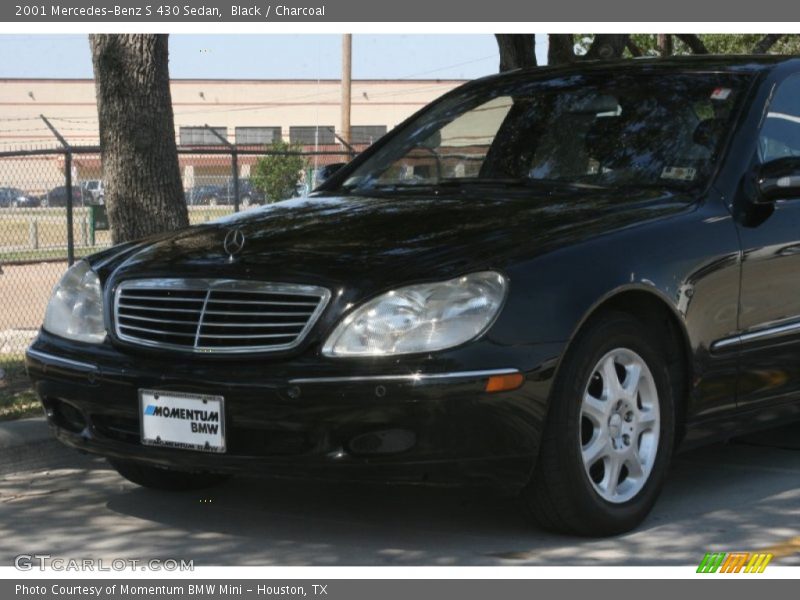 Black / Charcoal 2001 Mercedes-Benz S 430 Sedan