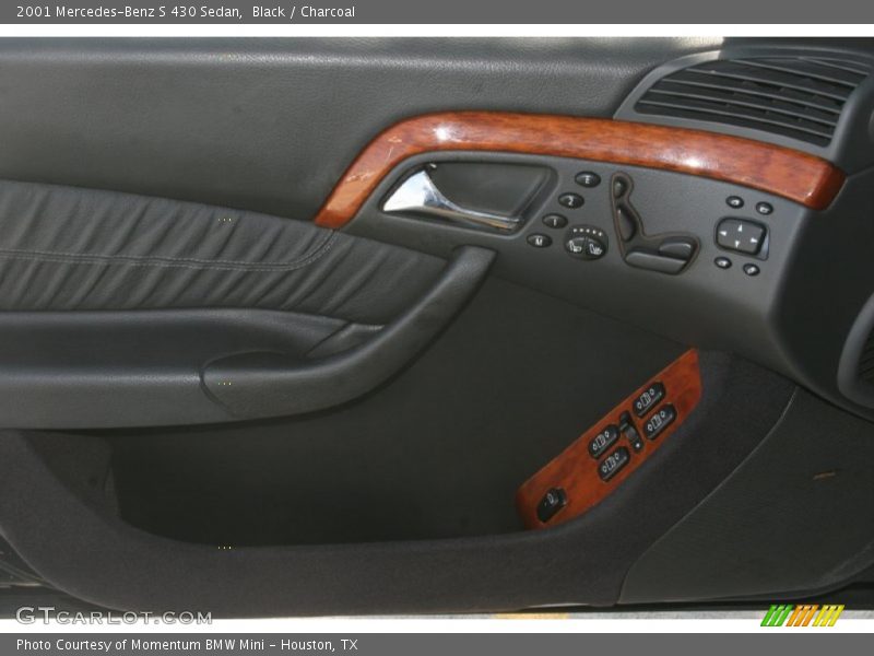 Black / Charcoal 2001 Mercedes-Benz S 430 Sedan