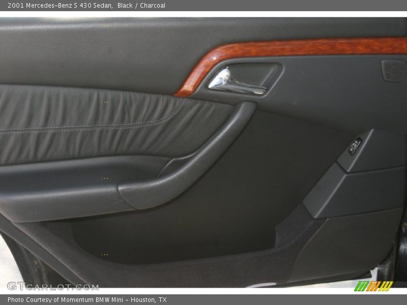 Black / Charcoal 2001 Mercedes-Benz S 430 Sedan