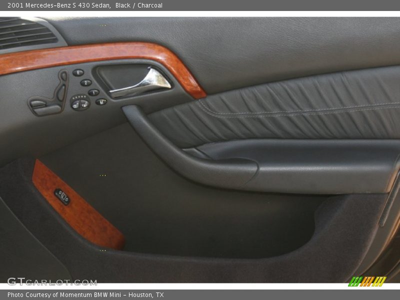 Black / Charcoal 2001 Mercedes-Benz S 430 Sedan
