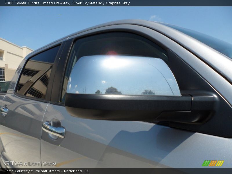 Silver Sky Metallic / Graphite Gray 2008 Toyota Tundra Limited CrewMax