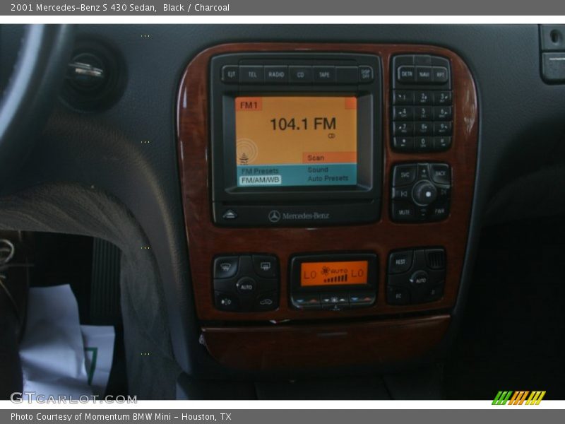 Black / Charcoal 2001 Mercedes-Benz S 430 Sedan
