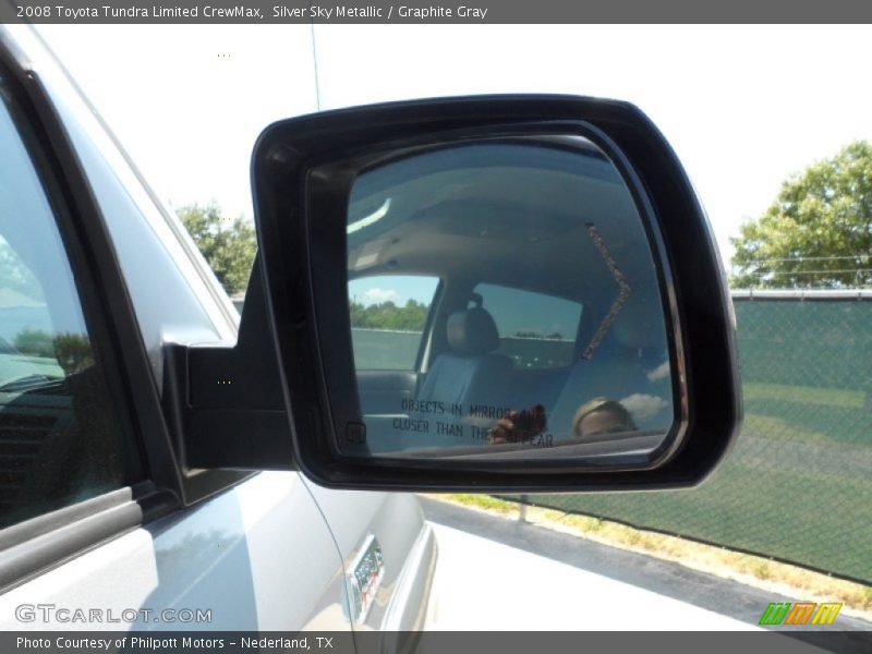 Silver Sky Metallic / Graphite Gray 2008 Toyota Tundra Limited CrewMax