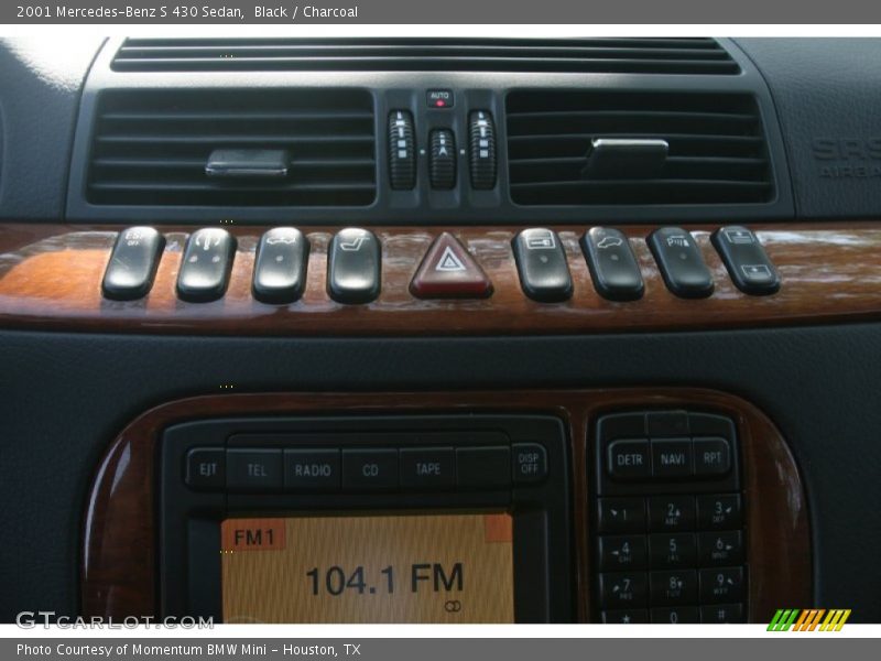Black / Charcoal 2001 Mercedes-Benz S 430 Sedan