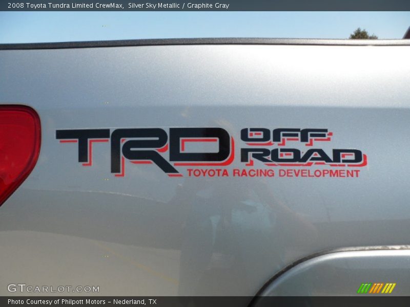 Silver Sky Metallic / Graphite Gray 2008 Toyota Tundra Limited CrewMax
