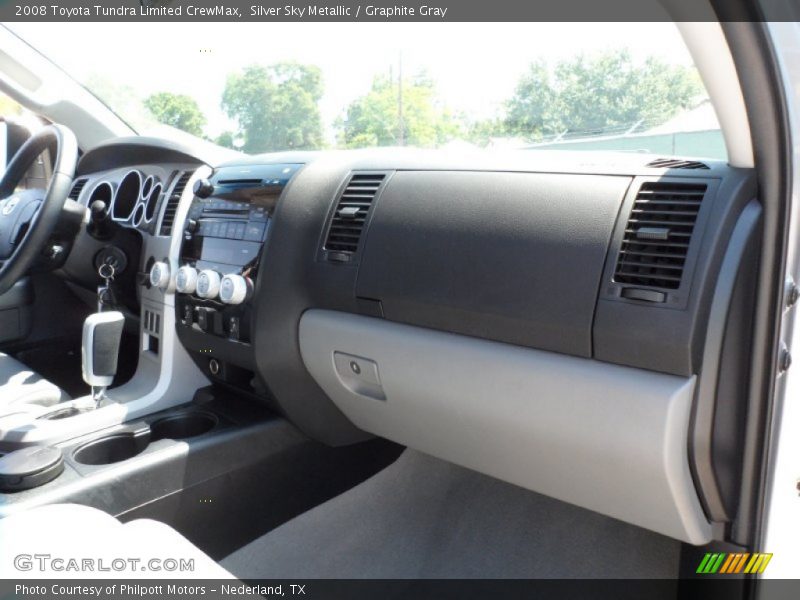 Silver Sky Metallic / Graphite Gray 2008 Toyota Tundra Limited CrewMax