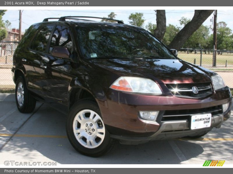 Deep Mahogany Pearl / Saddle 2001 Acura MDX