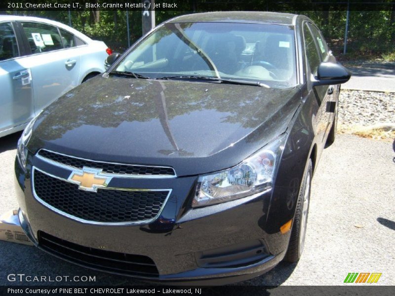 Black Granite Metallic / Jet Black 2011 Chevrolet Cruze LT