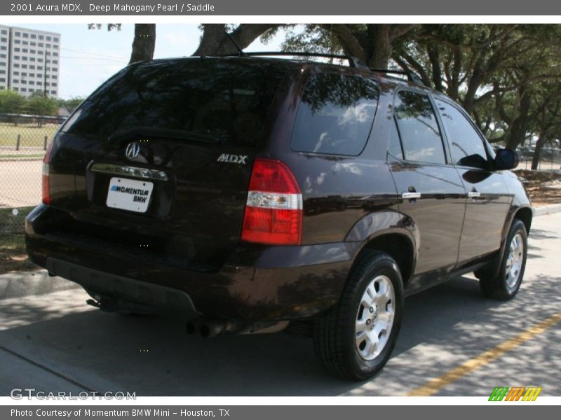 Deep Mahogany Pearl / Saddle 2001 Acura MDX