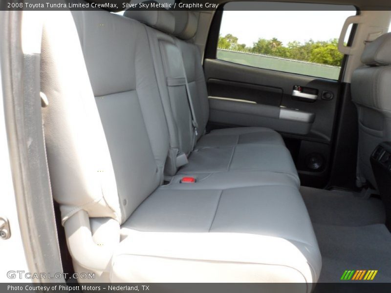 Silver Sky Metallic / Graphite Gray 2008 Toyota Tundra Limited CrewMax