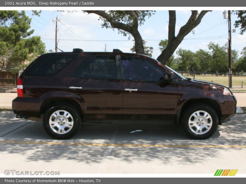 Deep Mahogany Pearl / Saddle 2001 Acura MDX