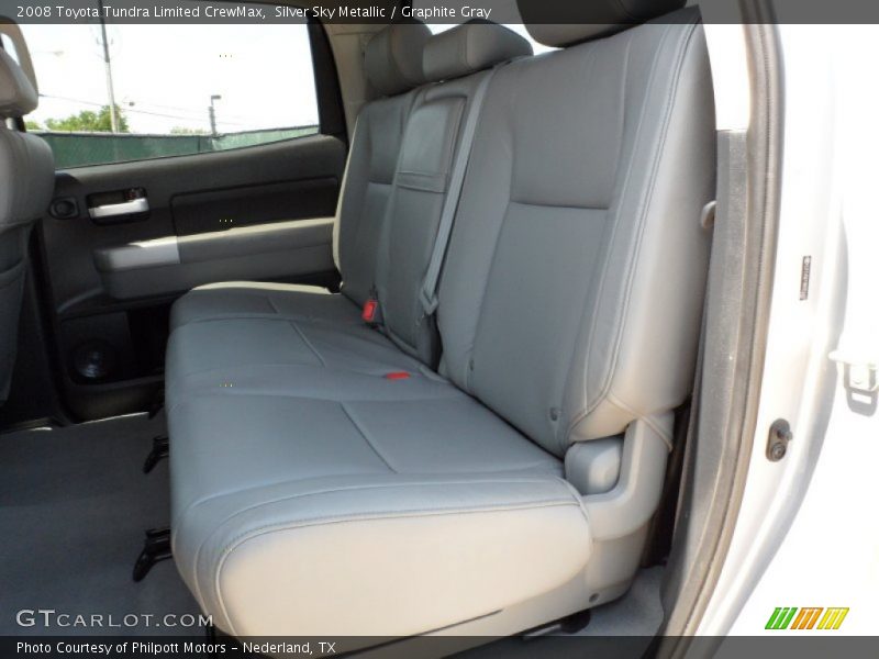 Silver Sky Metallic / Graphite Gray 2008 Toyota Tundra Limited CrewMax