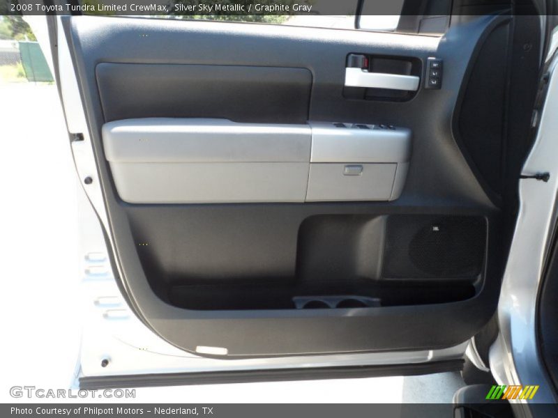 Silver Sky Metallic / Graphite Gray 2008 Toyota Tundra Limited CrewMax