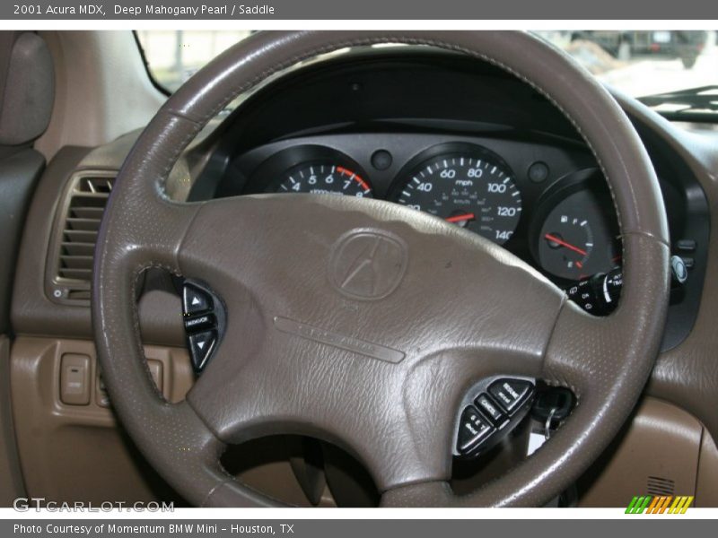 Deep Mahogany Pearl / Saddle 2001 Acura MDX
